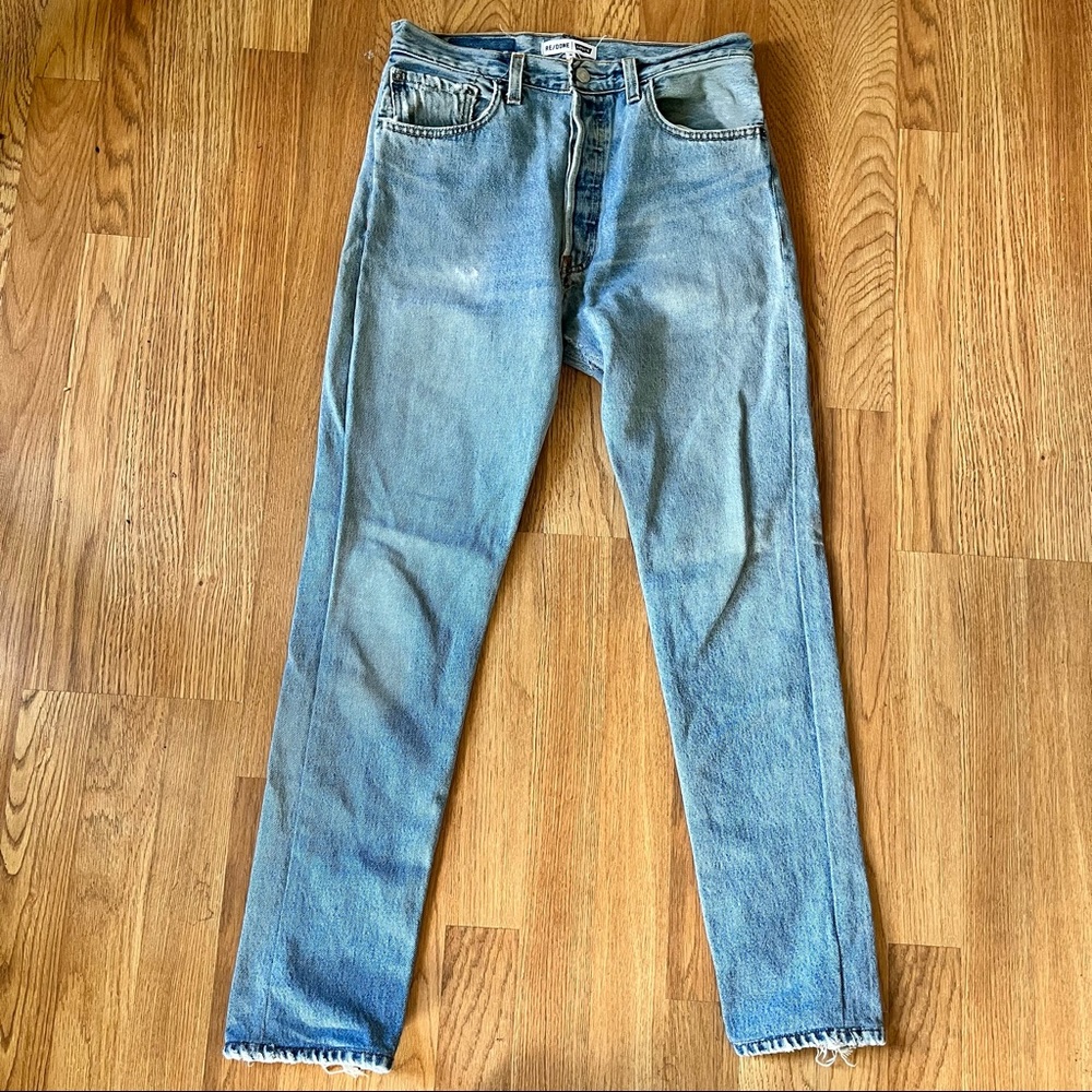 RE/DONE Distressed 90s Comfy Jeans